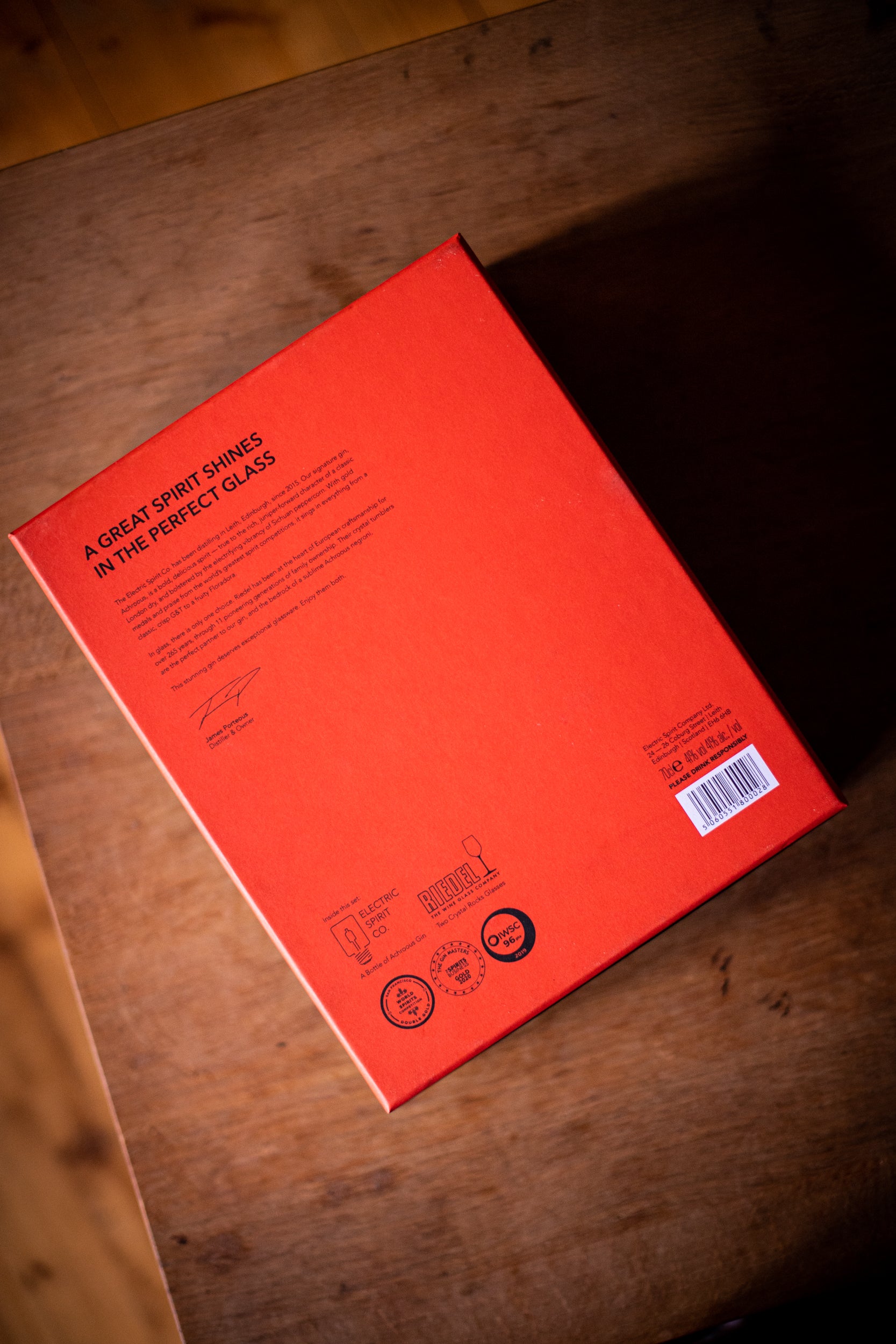 Electric x Riedel Gift Set